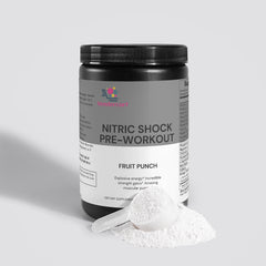 NITRIC SHOCK PRE WORKOUT SUPPLEMENT - FRUIT PUNCH