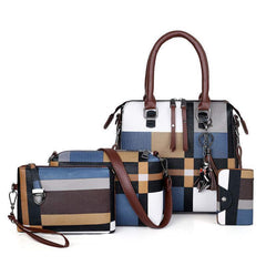 Plaid Women's Designer Handbag