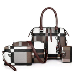 Plaid Women's Designer Handbag