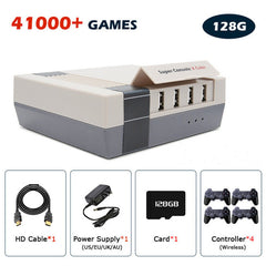 Retro Console Super Console Classic Red And White.