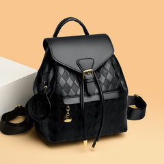 Female Backpack Casual Multifunction Women Leather Backpack Shoulder School Travel Back Pack