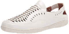 Stacy Adams Mens Ibiza Woven Slip-On Loafer White 8