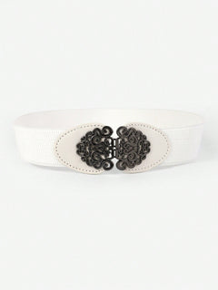 Elastic Wide Waist Seal Accessories Thin Belt