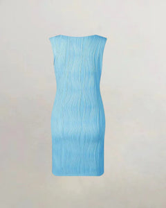 Fashion Sleeveless Vest Jacquard Dress