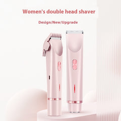 2 In 1 Hair Remover Women's Double Head Shaver