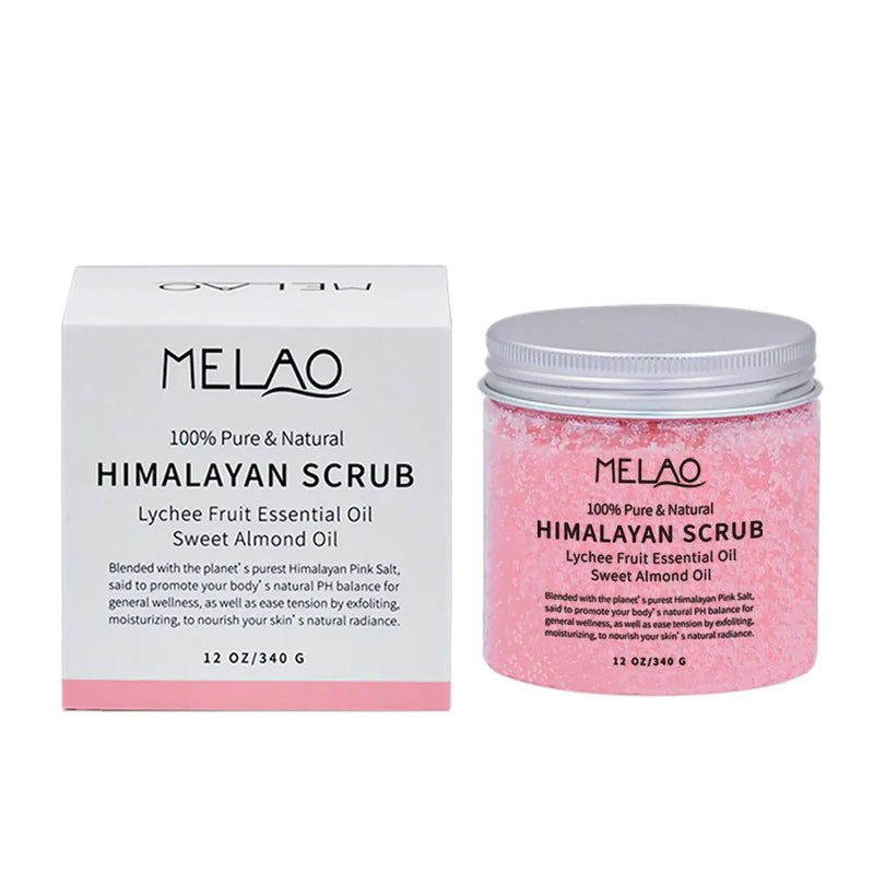 Himalayan Salt Body Scrub for Deep Cleansing and Exfoliating