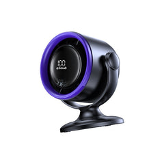 Desktop Clip Fan Digital Display Screen Wall-mounted Usb Rechargeable