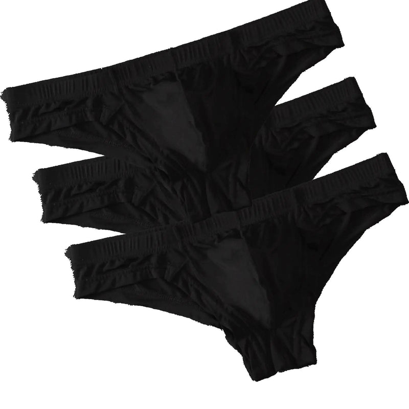 Faringoto Mens Low Waist Briefs Breathable U Convex Mens Shorts