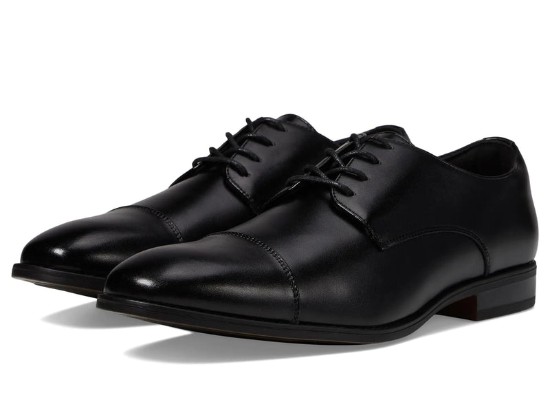 Stacy Adams Mens Lawson Cap Toe Oxford Black 10.5