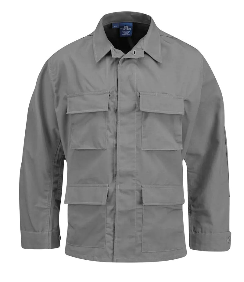 Propper Mens F545438-Mens BDU Coat Gray 3X-Large Regular