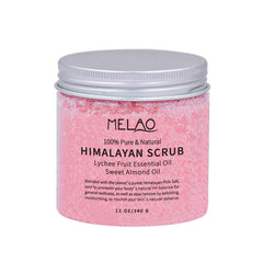 Himalayan Salt Body Scrub for Deep Cleansing and Exfoliating