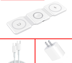 3 In 1 Magnetic Wireless Charger Pad