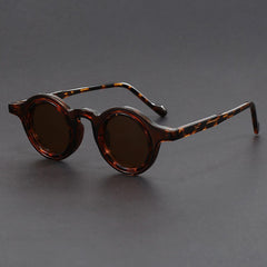 Retro Handmade Tofu Pudding-frame Sunglasses Women's Retro Thick-frame Sunglasses