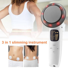 3-in-1 Ultrasonic EMS Beauty Device with LED Light