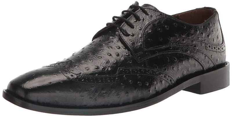 Stacy Adams Mens Gennaro Wingtip Oxford Black 11 Wide
