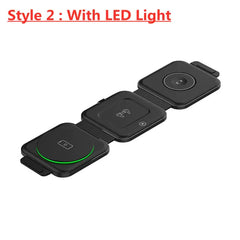 3 In 1 Magnetic Wireless Charger Pad