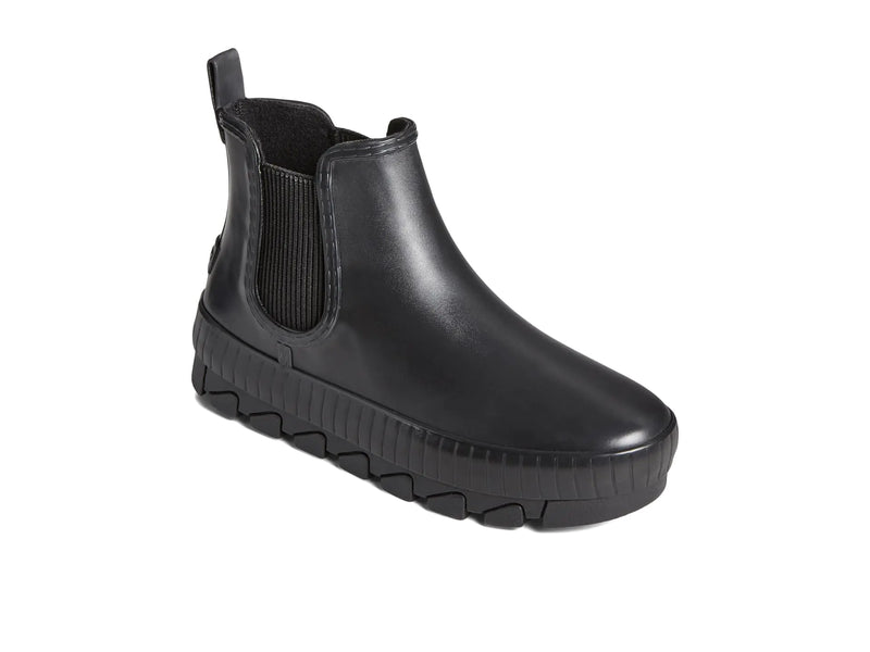 Sperry Mens Shoes Womens Torrent Chelsea Boot Black Shiney 10