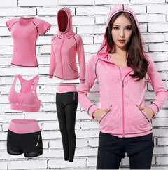 Women's Yoga and Fitness Outfit Set