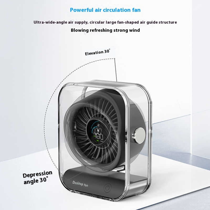 Household Long Endurance Portable Refrigeration Desktop Fan