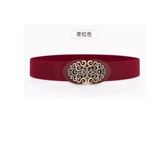 Elastic Wide Waist Seal Accessories Thin Belt