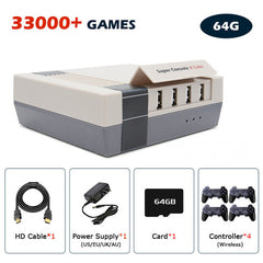 Retro Console Super Console Classic Red And White.