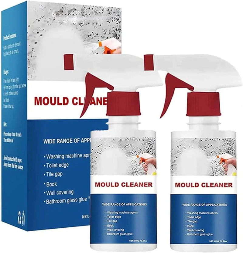 AUJ 2PCS Mould Cleaner Spray Mould Cleaner Foam Spray Powerful Multi-purpose Foam Cleaner Spray Cleaner For Household Kitchen Bathroom Wall Ceiling Cleaner