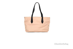 Burberry Small Rose Beige Branded Econyl Nylon Tote Bag