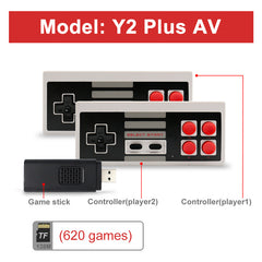 Built-in 620 TV Game Console Wireless, Bluetooth.