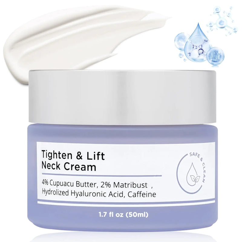 Neck Firming Cream Tightening Lifting Sagging Skin Tighten & Lift Firming Neck Cream Tighten and Lift Neck Cream for Crepey Skin Skin Care Moisturizer Face Cream