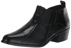 Stacy Adams Mens Sotaro Heeled Ankle Boot Black 10.5 Wide
