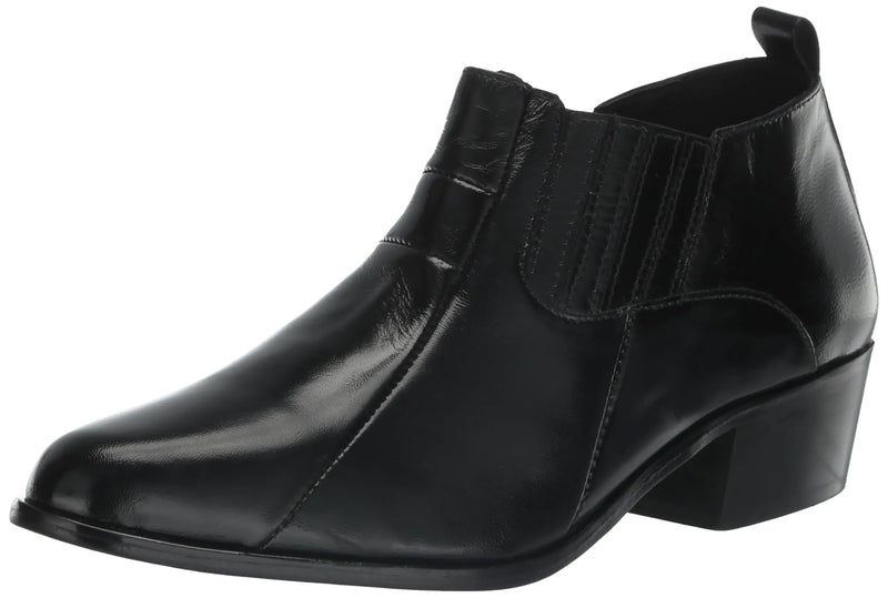 Stacy Adams Mens Sotaro Heeled Ankle Boot Black 10.5 Wide
