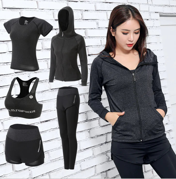 Women's Yoga and Fitness Outfit Set