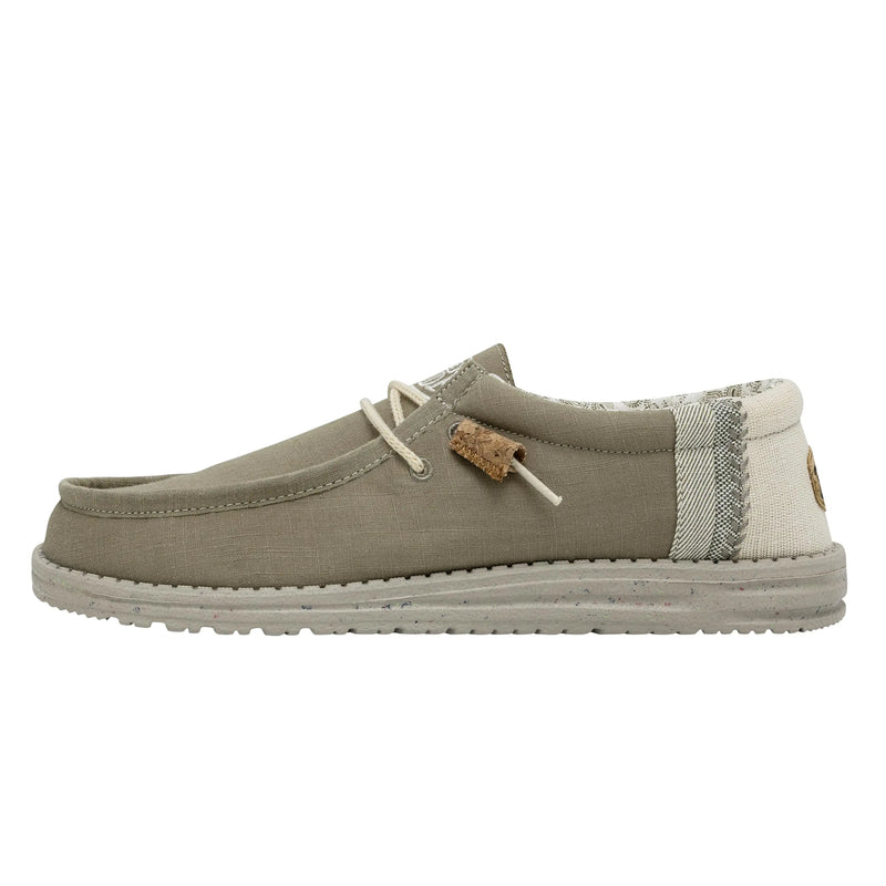 Hey Dude Mens Wally Break Stitch Mows Size 13 | Mens Loafers | Mens Slip On Shoes | Comfortable & Light-Weight