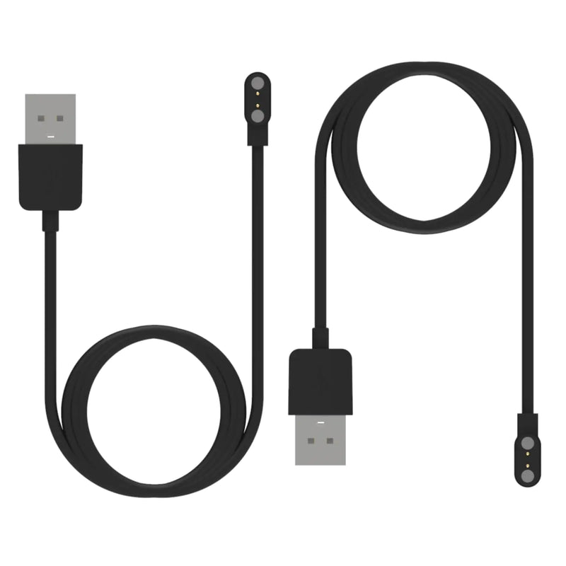 Chofit Intended for Spade Health Smartwatch 3 & Spade Health 4 Charging Cable USB Magnetic Replacement Charging Cord for Health Smartwatch 3&4 Charger (Black&Black)