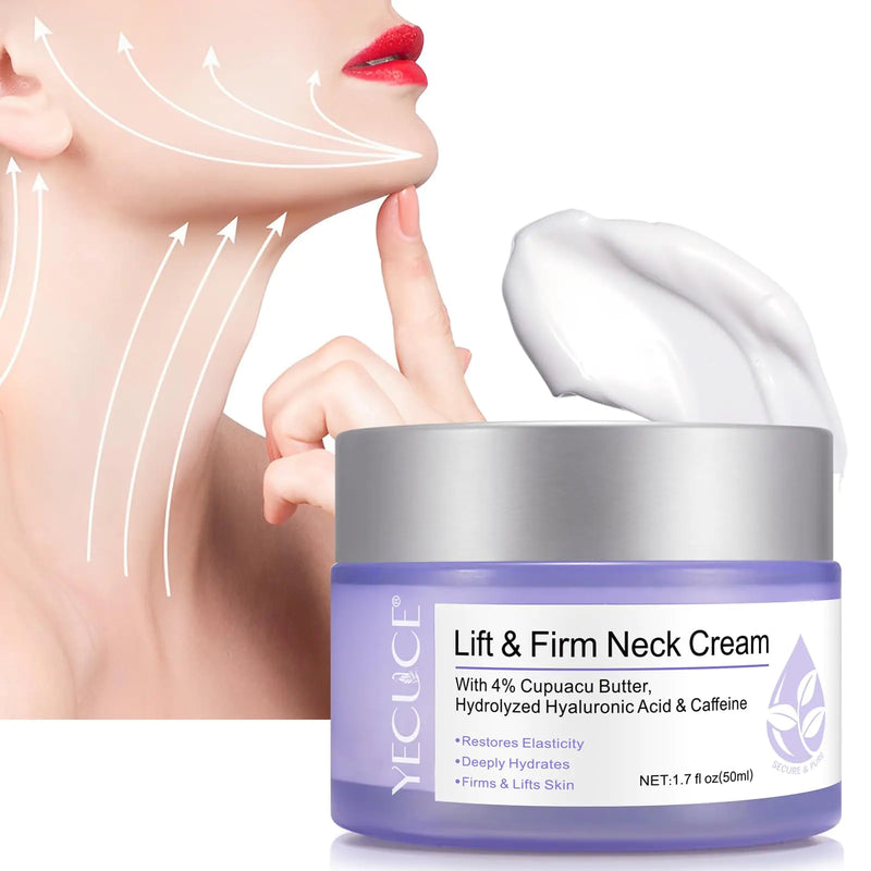 MXCZBSM Tighten and Lift Neck Cream Neck Firming Cream Tightening Lifting Sagging Skin Anti-Aging Neck Creams for Hydrating Tightening Help Reduce Fine Lines & Wrinkles